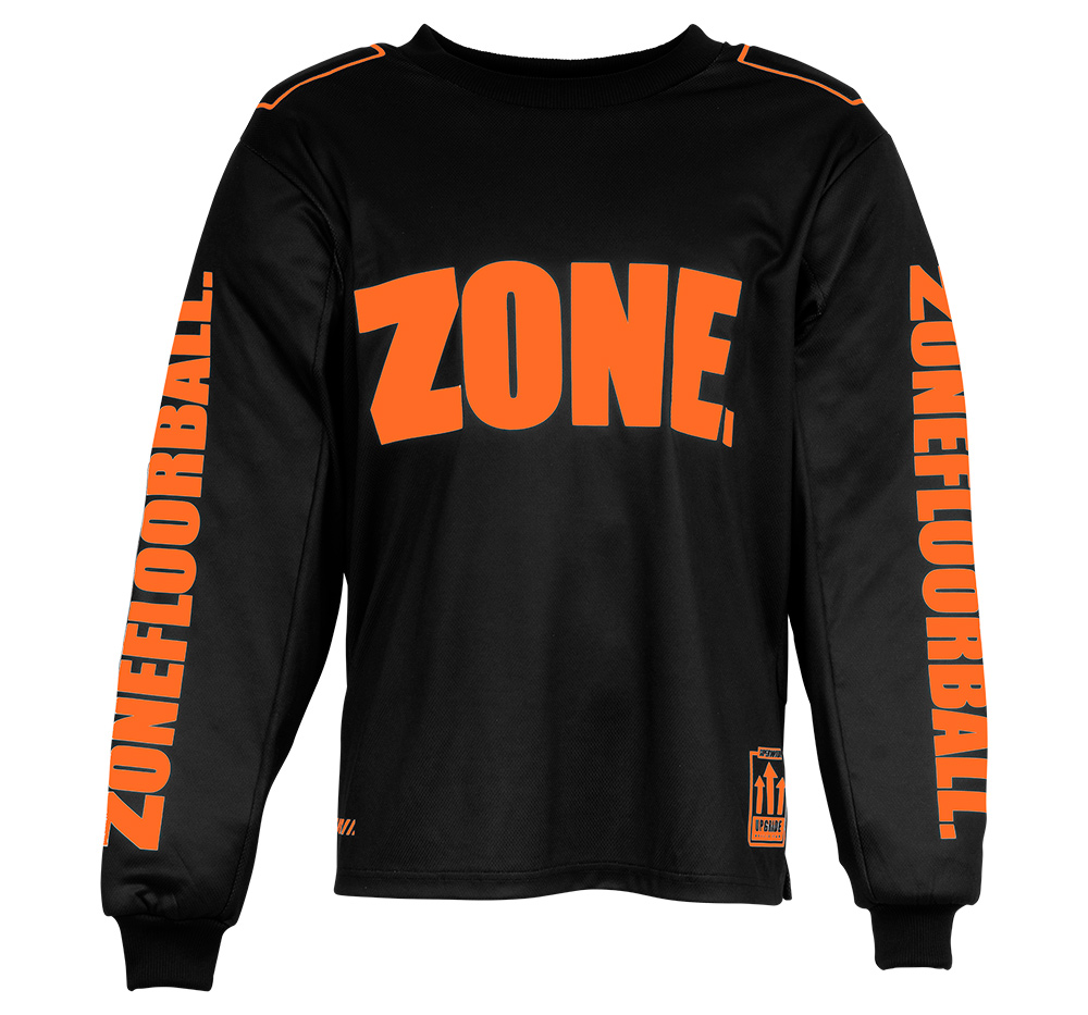 Zone Upgrade SW Goalie Jersey black / lava orange