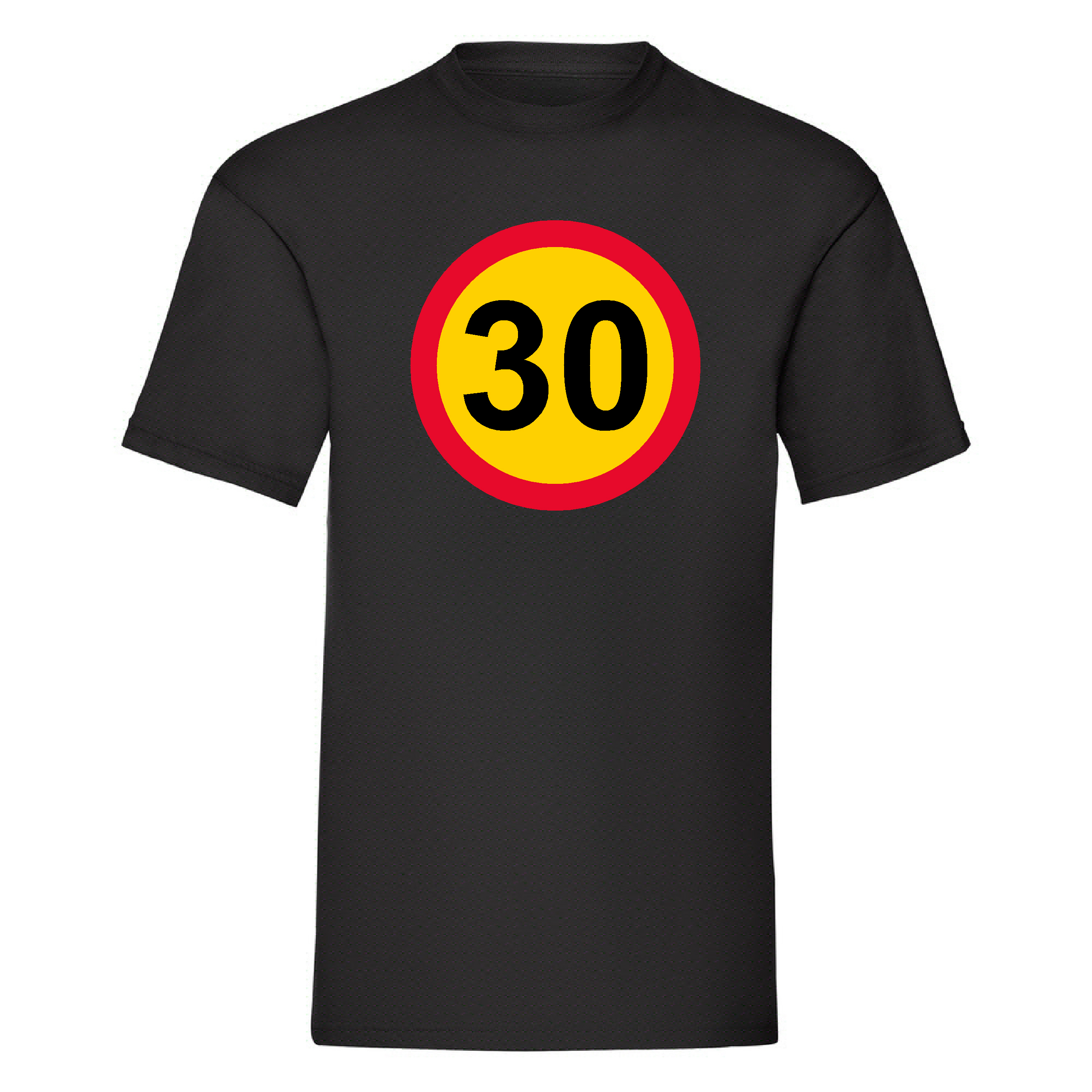 T-shirt 30 skylt