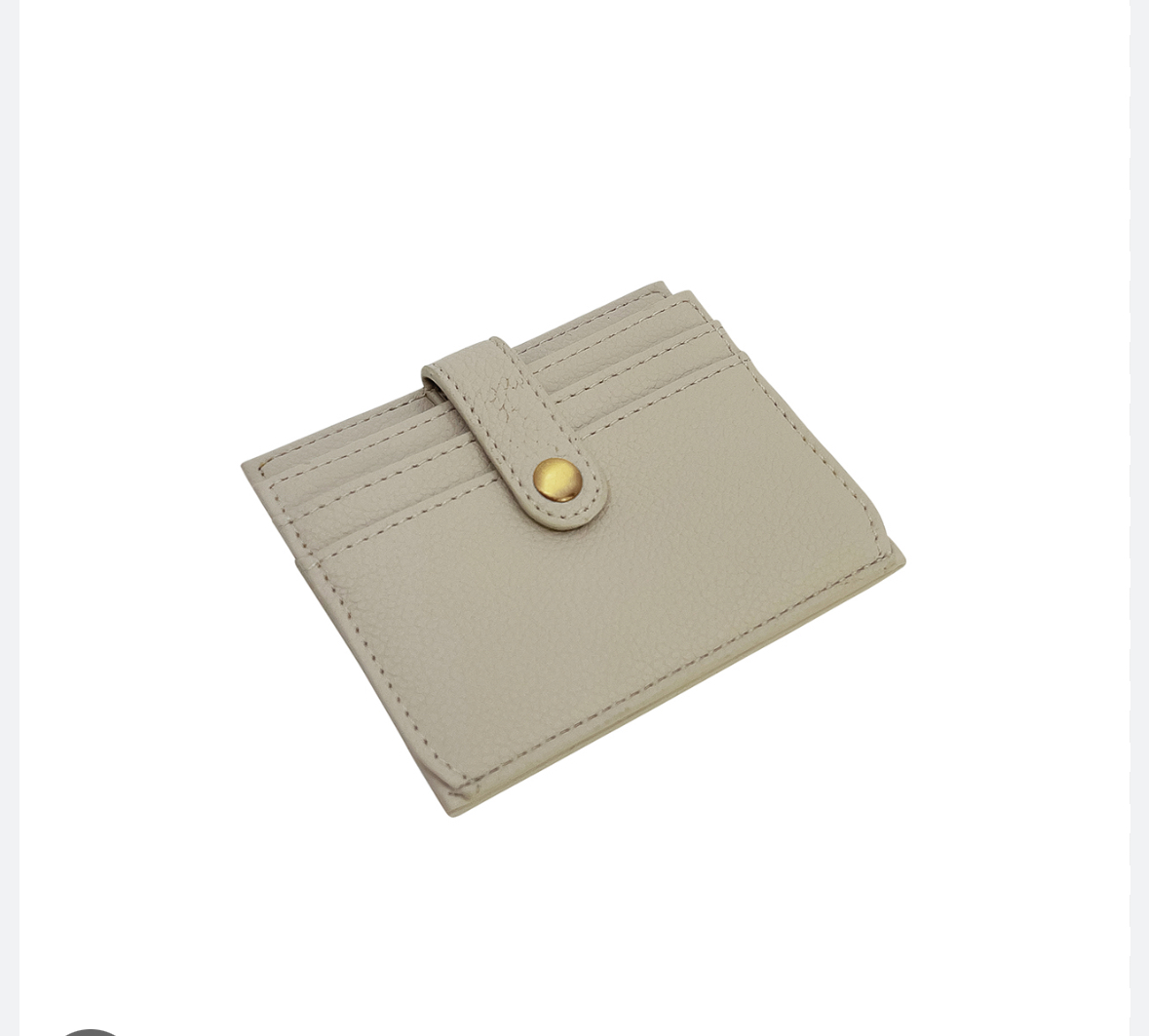 STILE CARD HOLDER LIGHT BEIGE