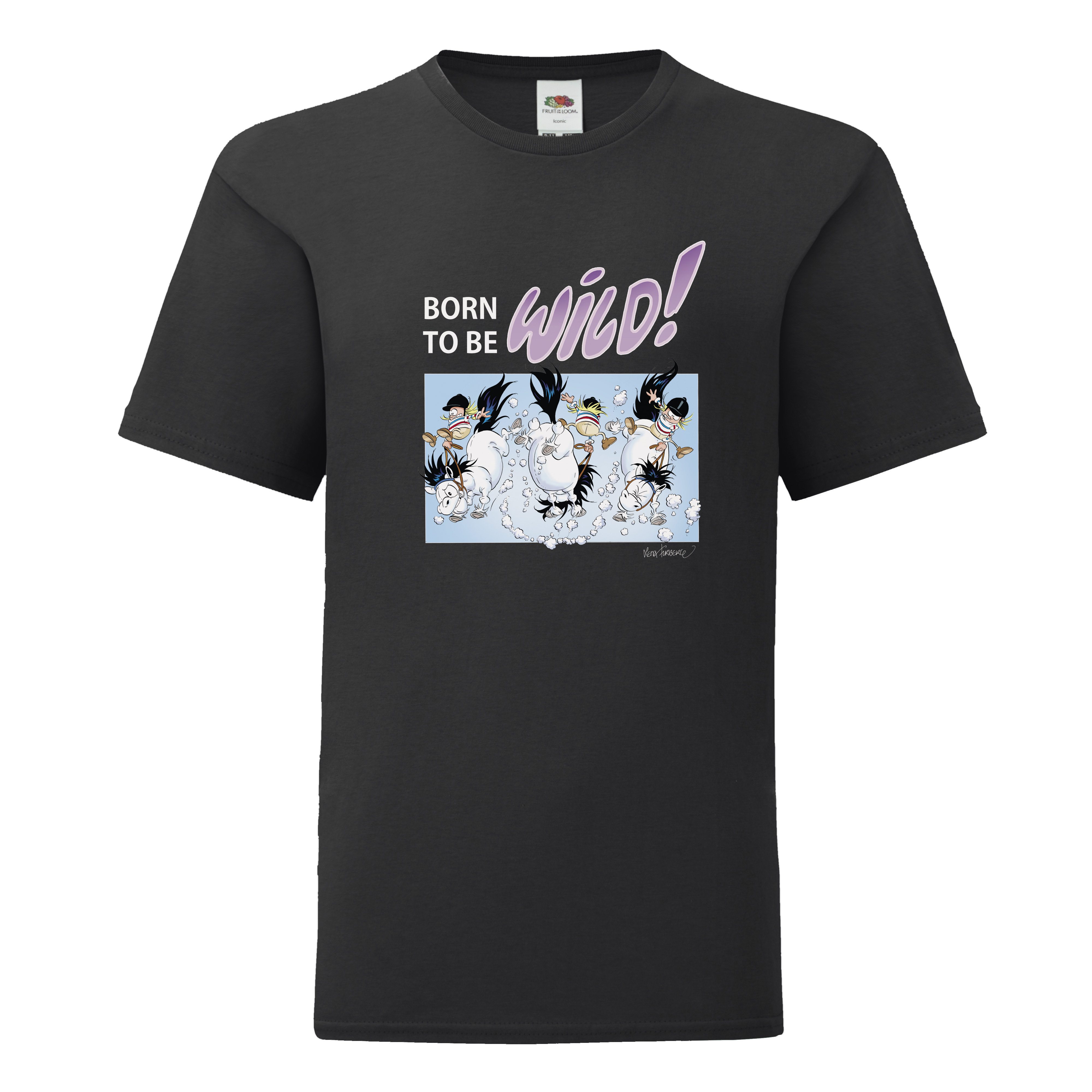 Mulle Barn T-shirt - Born To Be Wild! - 2
