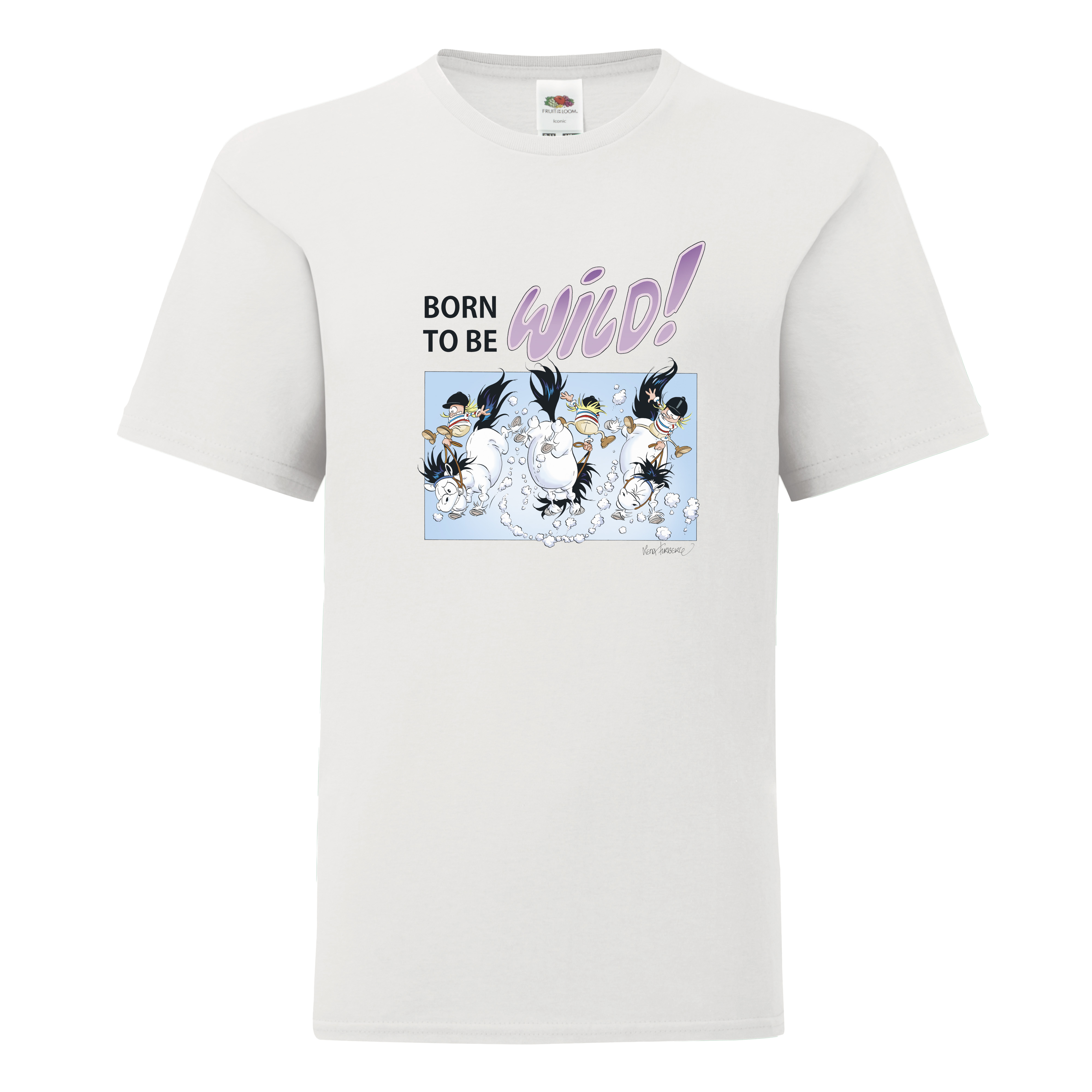 Mulle Barn T-shirt - Born To Be Wild! - 3