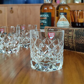  Karolina whiskyglas från Orrefors