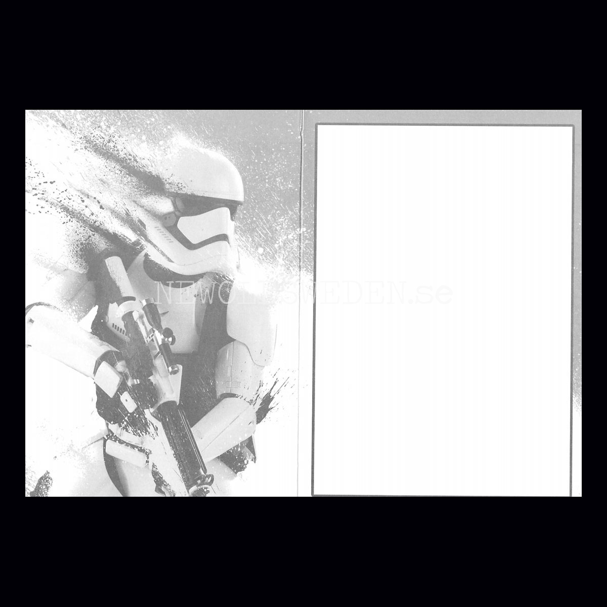 Grattis 8-år STAR WARS Dubbelkort med kuvert - 999 - 2