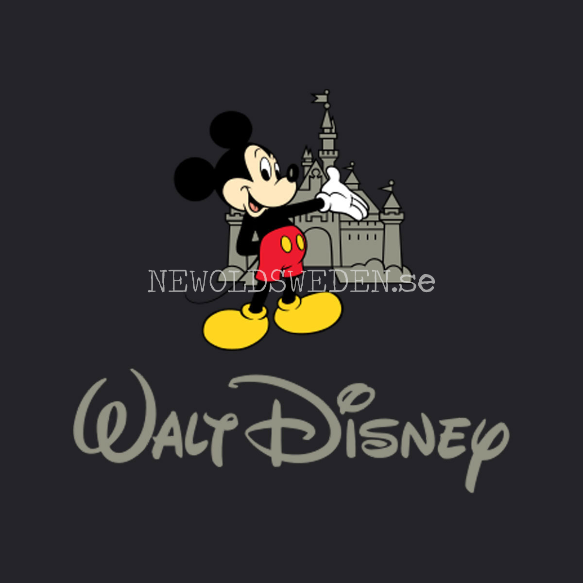 Grattis 3-år MICKEY  DISNEY Dubbelkort med kuvert - 999 - 4