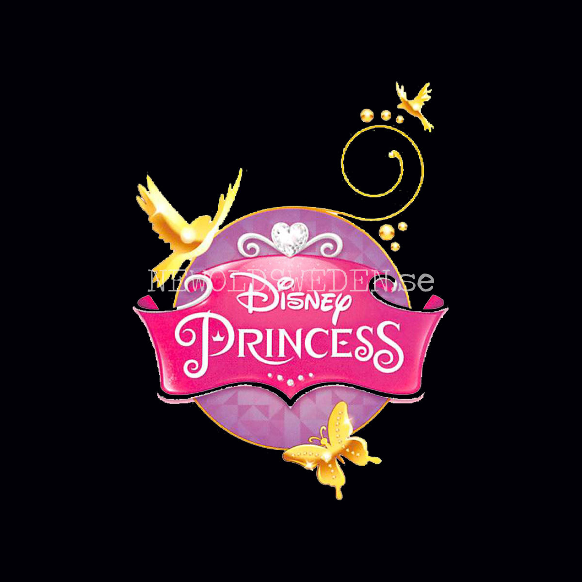 Grattis 2-år PRINCESS  DISNEY Dubbelkort med kuvert - 999 - 4