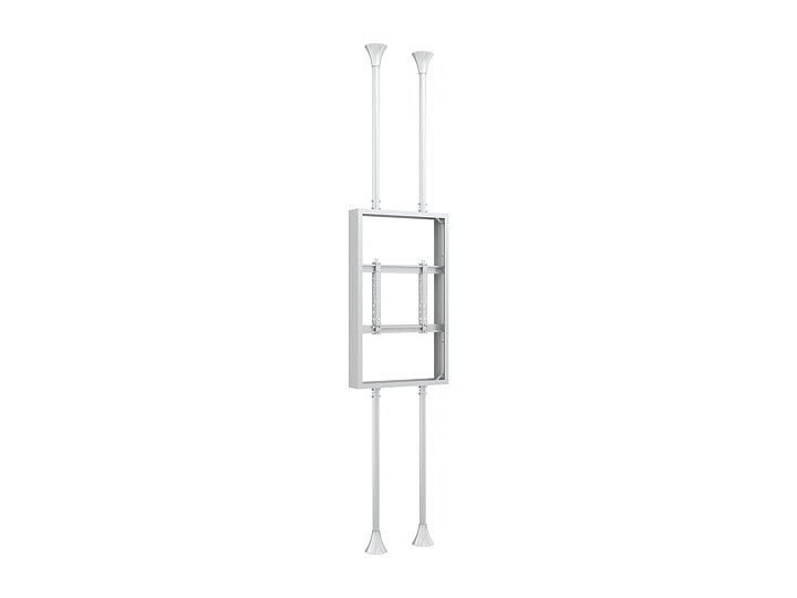 M Pro Series Enclosure 55" Floor to Ceiling Mount B2B Medium White
