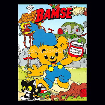 Grattis BAMSE Dubbelkort med kuvert - 999