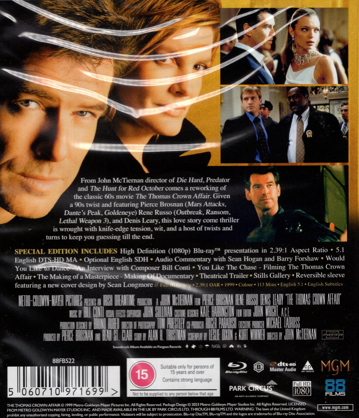 Thomas Crown Affair (ej svensk text) (Blu-ray) - 2