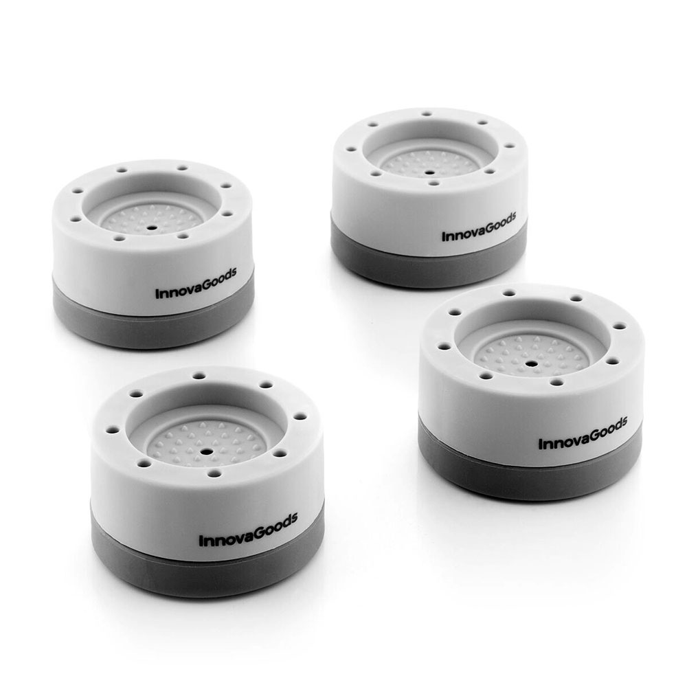 Vibrationsdämpande Fötter 4-Pack för tvättmaskin m.m. - 9