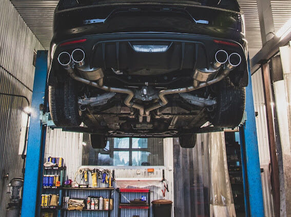 Axle-Back Active Exhaust System + X-Pipe (MUSTANG 15-22 GT) - 10