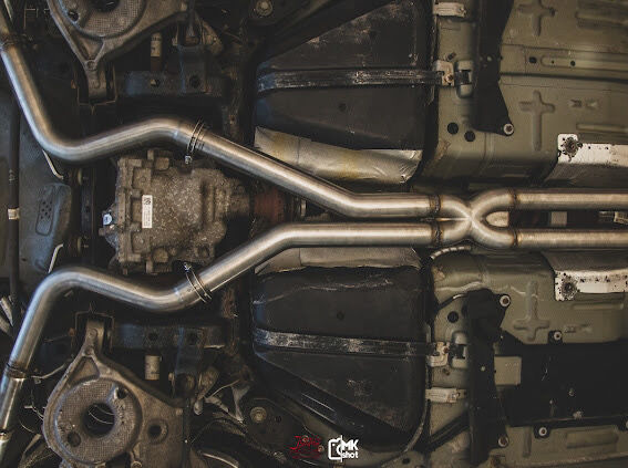 Axle-Back Active Exhaust System + X-Pipe (MUSTANG 15-22 GT) - 11