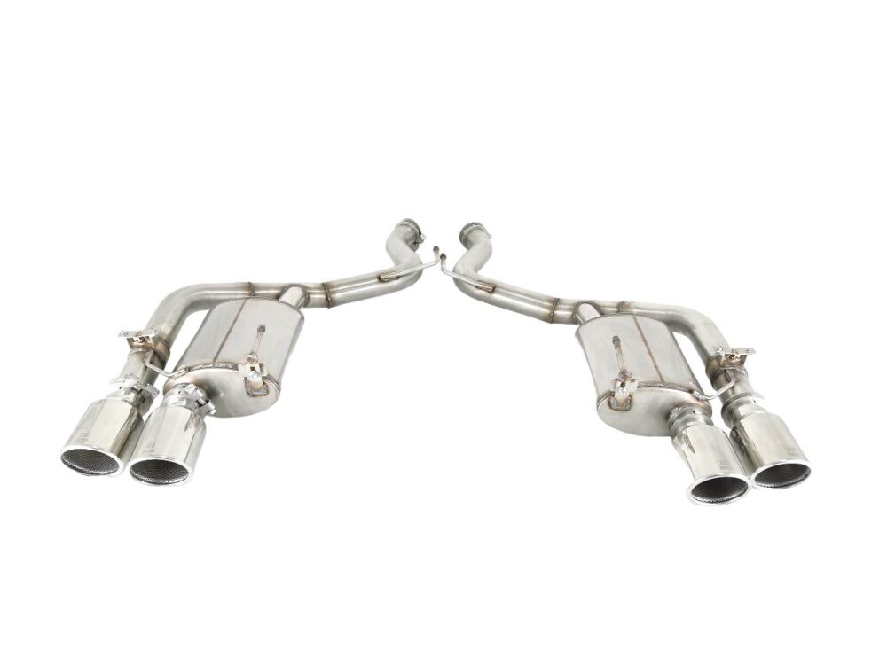 Axle-Back Active Exhaust System + X-Pipe (MUSTANG 15-22 GT)