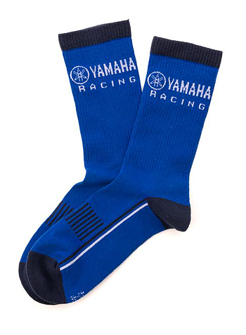Paddock Blue Crew Socks 24