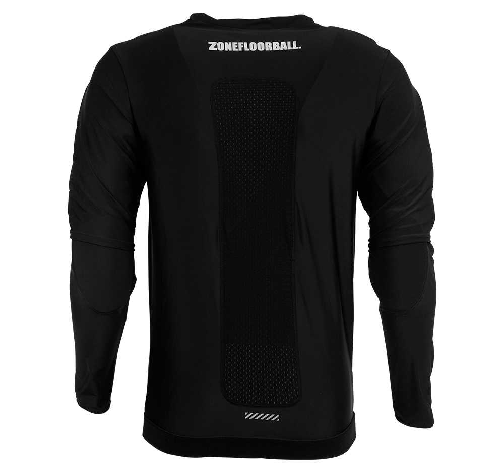 Zone Goalie T-shirt Upgrade LS black/silver - 2