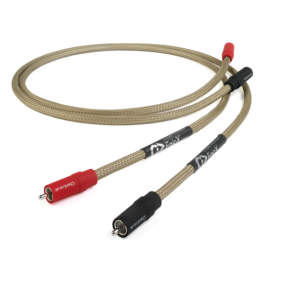 Chord Epic X Tuned ARAY TTR RCA-RCA interconnect (1.2M)