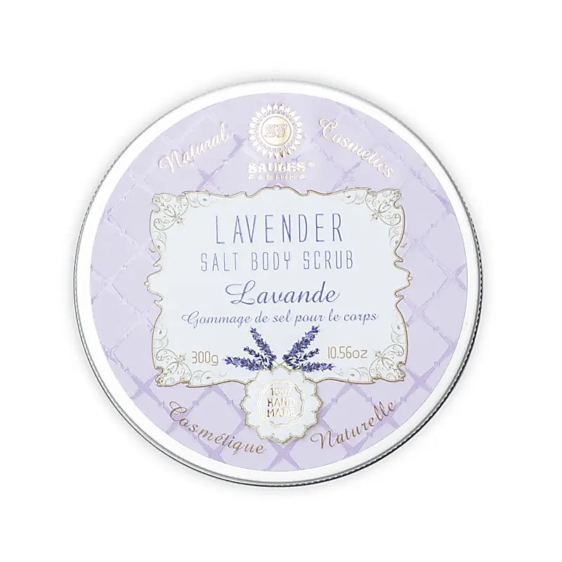 Havssalt kroppsskrubb lavendel  300 gr - 2