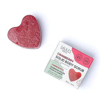 Naturlig skrubb tvål tranbär  100 gr