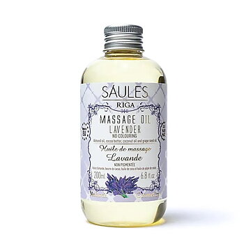 Naturlig massageolja lavendel 200 ml