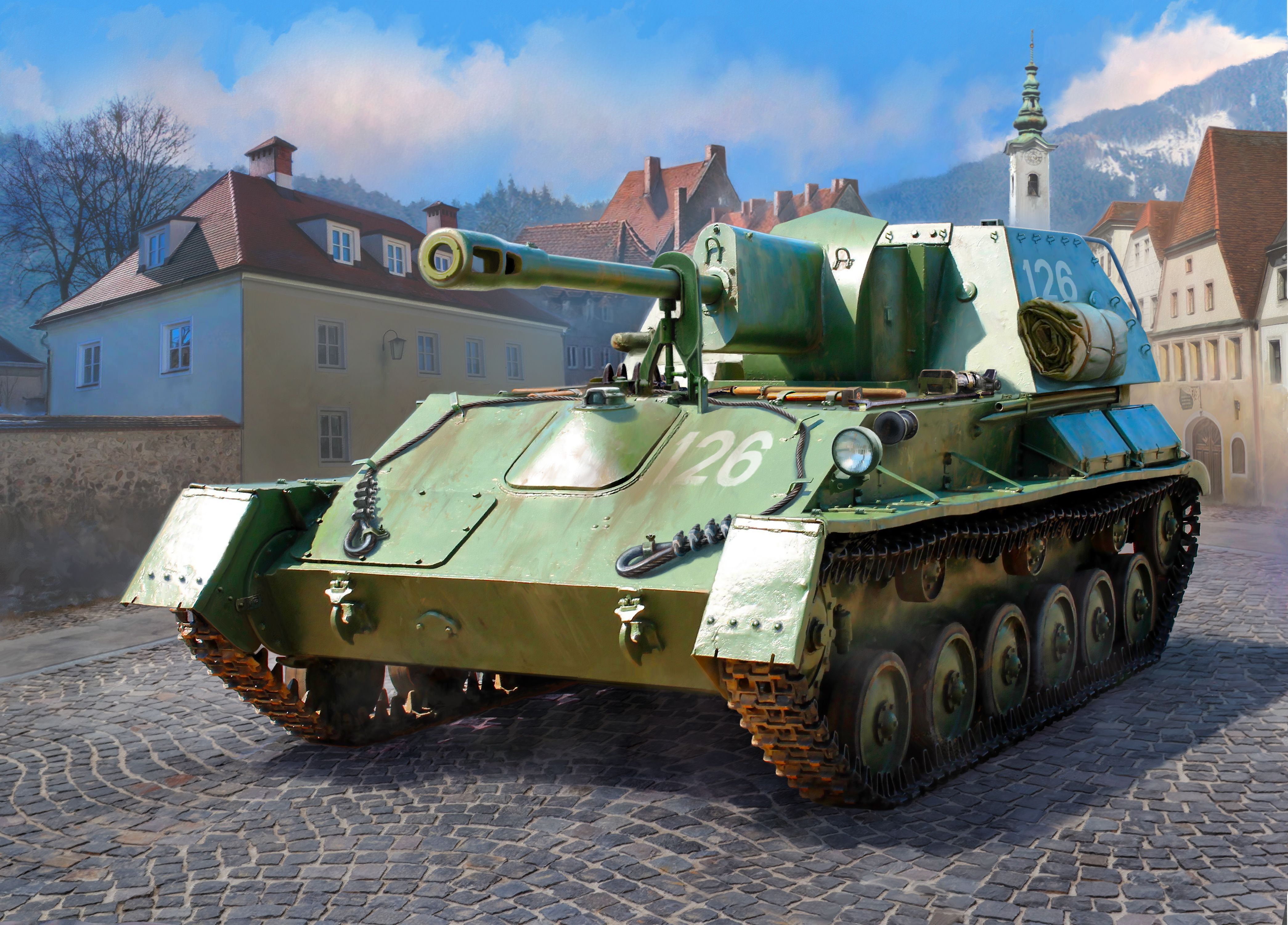 1/35 SU-76 SOVIET SELF PROPELLED GUN