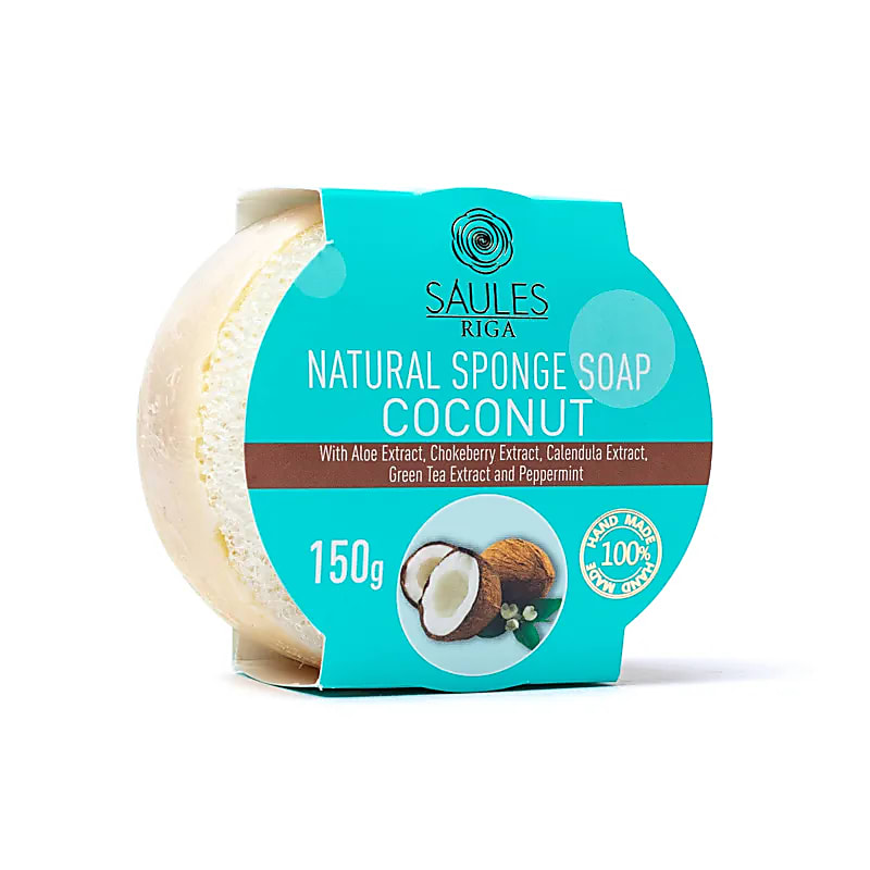 Naturlig svamptvål Kokos ± 145gr