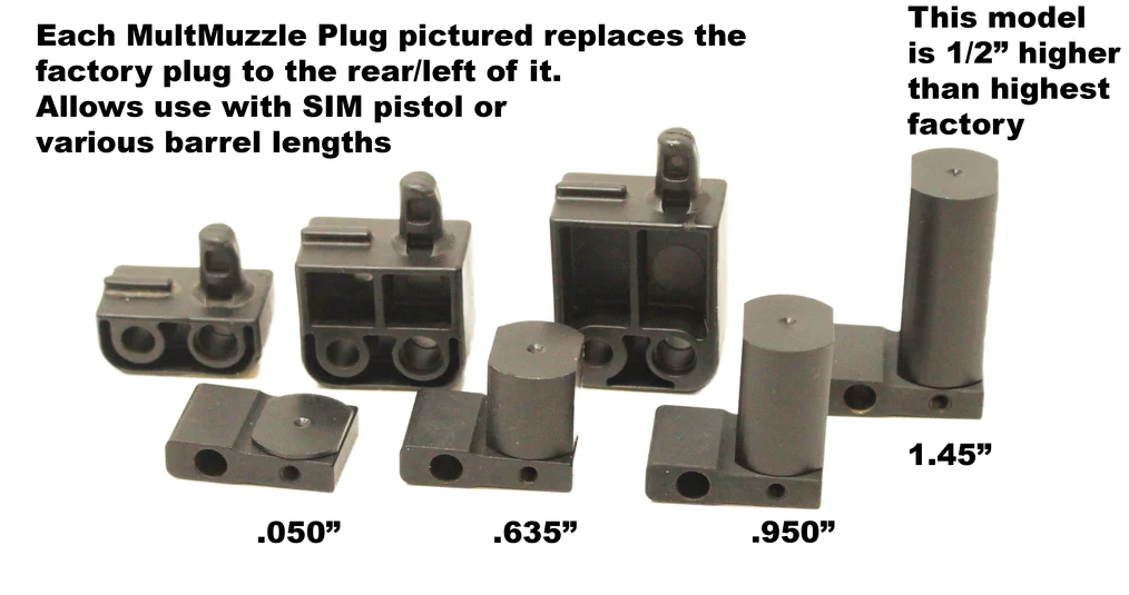 OT Defense Multi Muzzle Plug for 6000 Series Holsters 