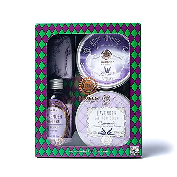 Lyxigt presentset lavendel