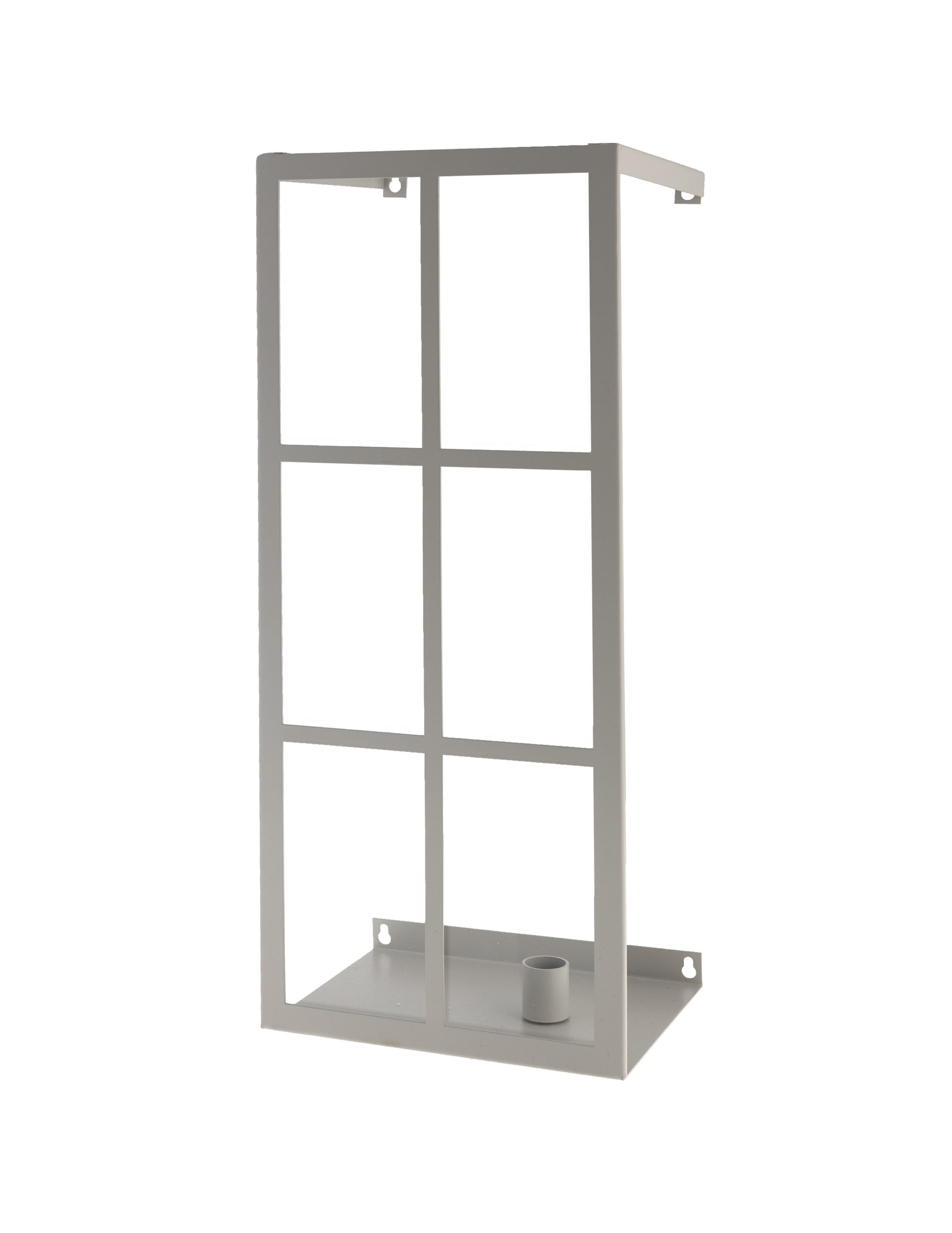 Bruket - Ljusstake - Väggljusstake - Greige - 20x51 cm - 5