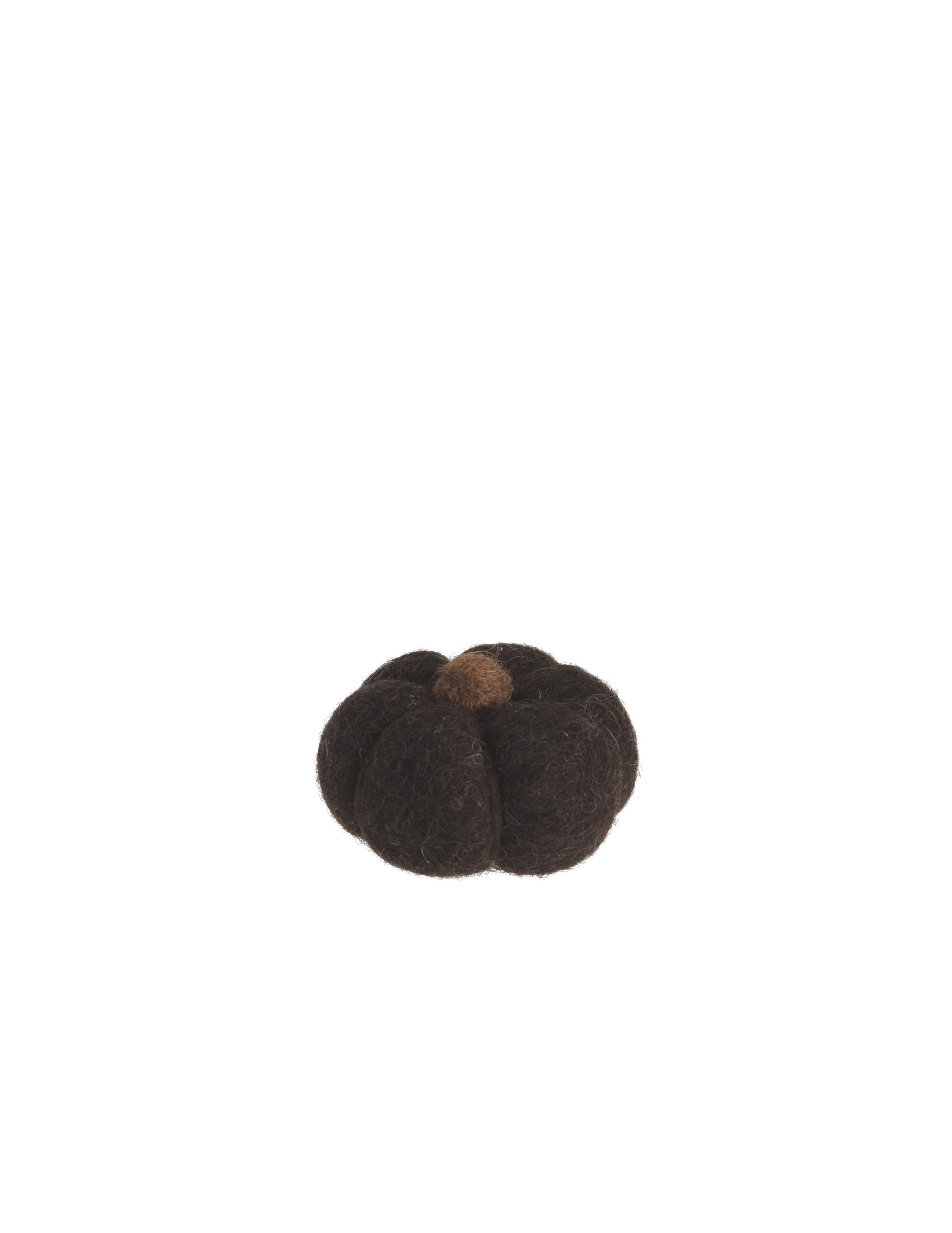 Haga Pumpkin - Decoration - Wool - Dark Brown - 10