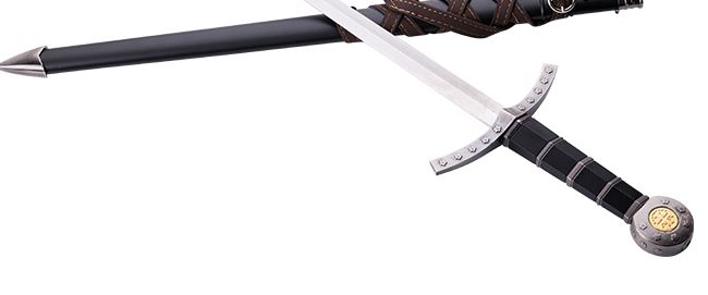 Crusader Riddare  Svärd  med Slida - 60cm - 2