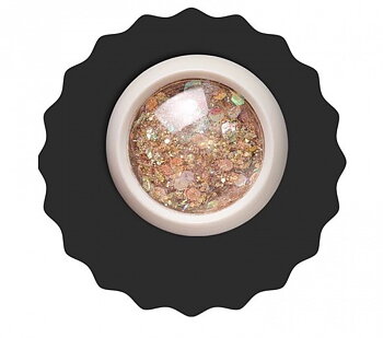 Paljetter med glitter,  Guld