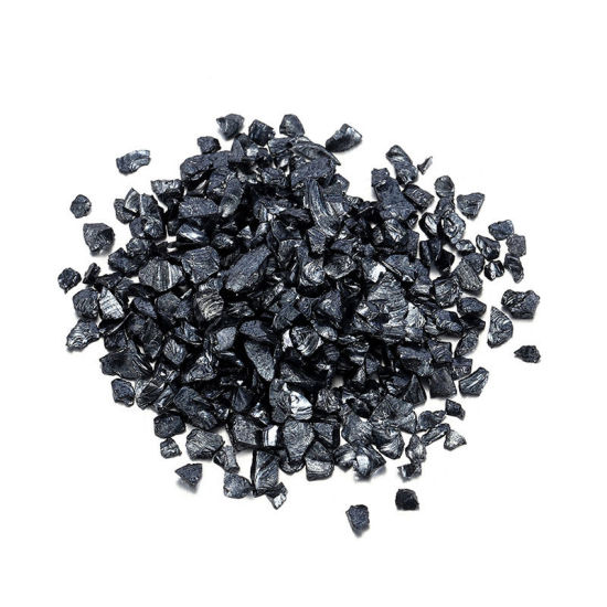 Glass, 1-3mm Metal dark grey