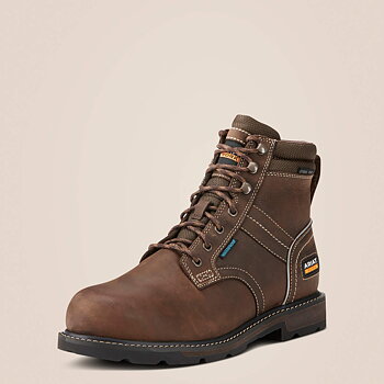 Groundbreaker 6" Lace Steel Toe Waterproof Work Boot