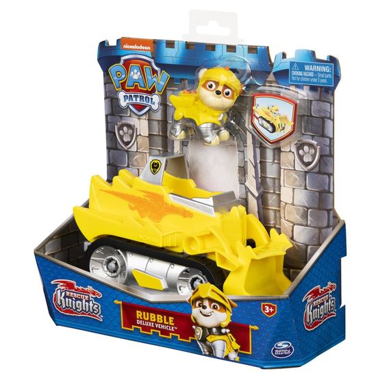 Paw Patrol Knights Deluxe Rubble