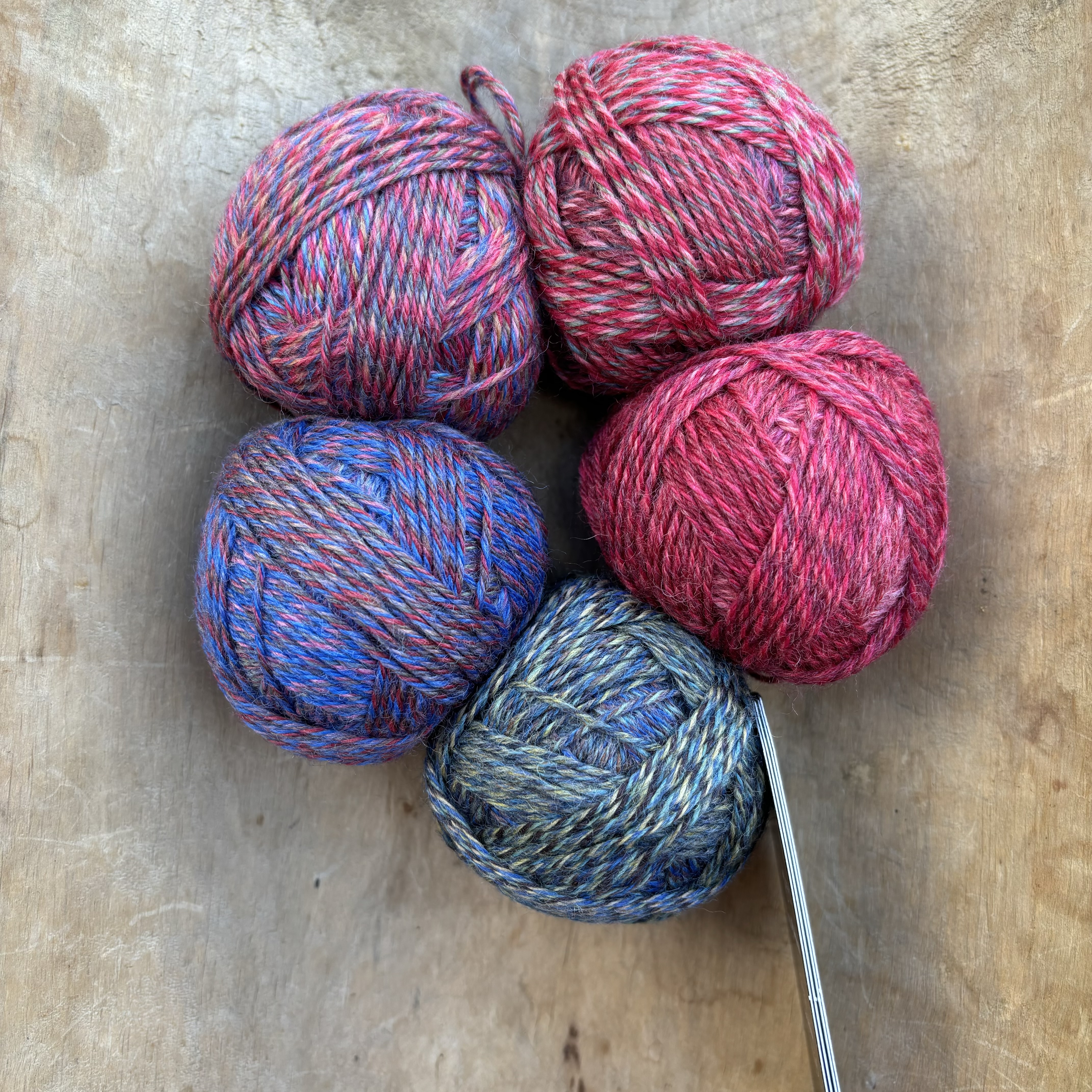 Sockgarn Schoppel - Crazy Perlen ceriseblå - House of Hildur