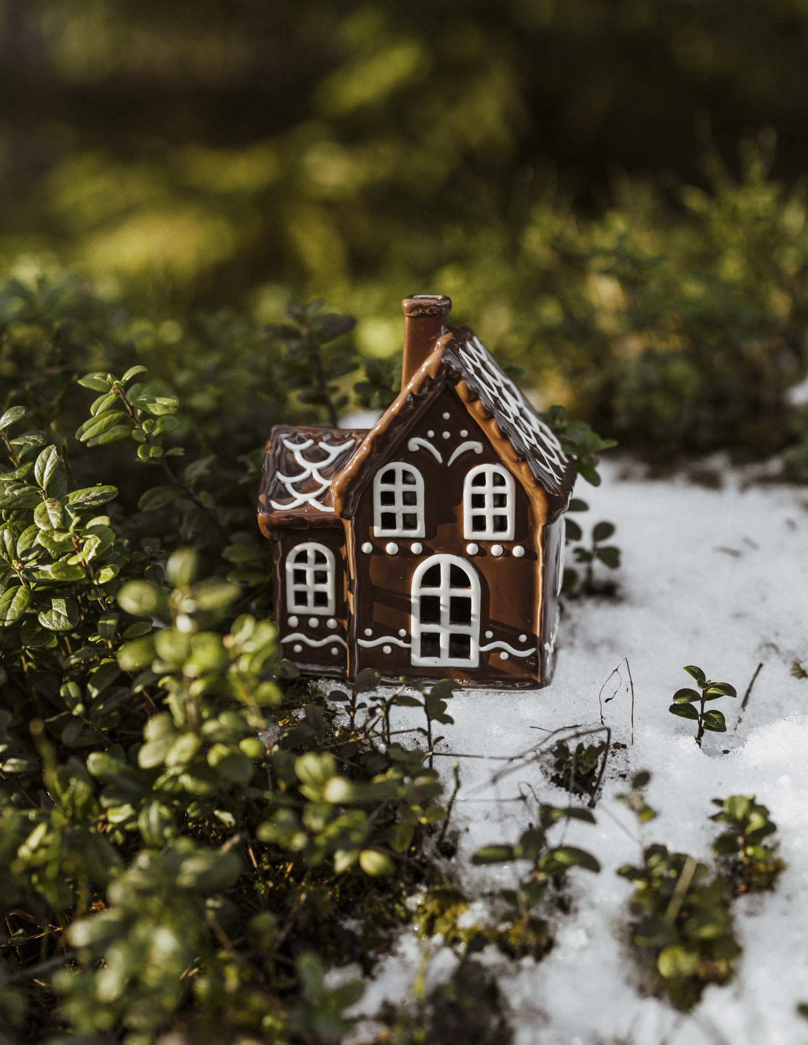 Julbyn Nr 2 - Pepparkakshus - Hus - Huslykta  - 2