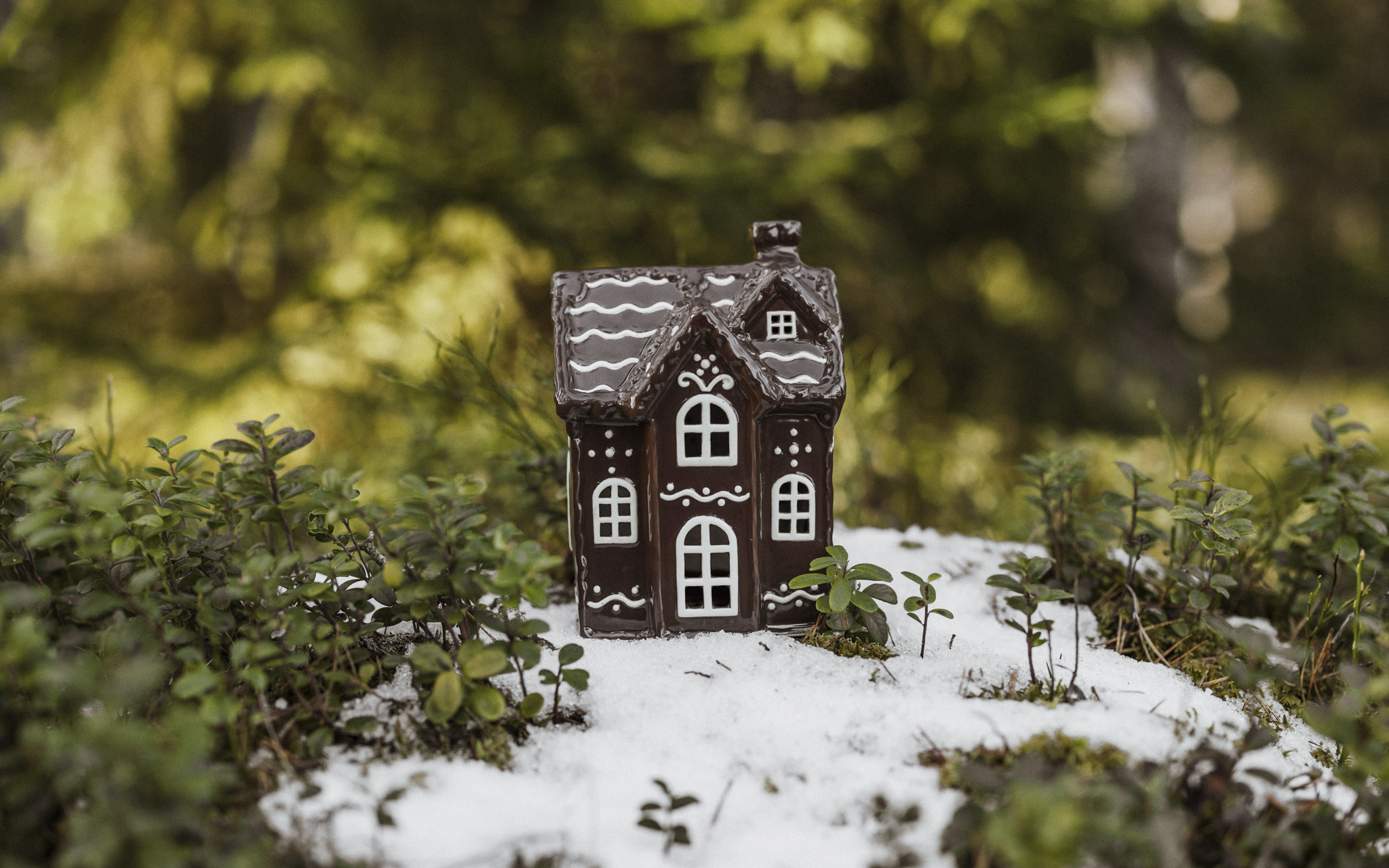 Julbyn No. 4 - Gingerbread House - House - House Lantern