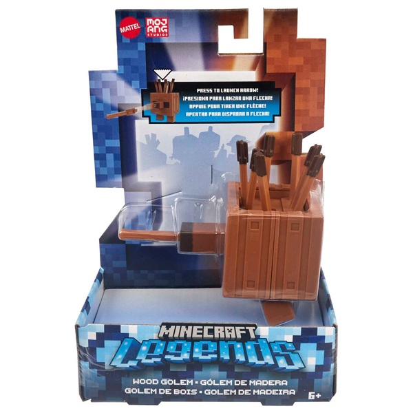 Minecraft Legends Wood Golem Action Figure