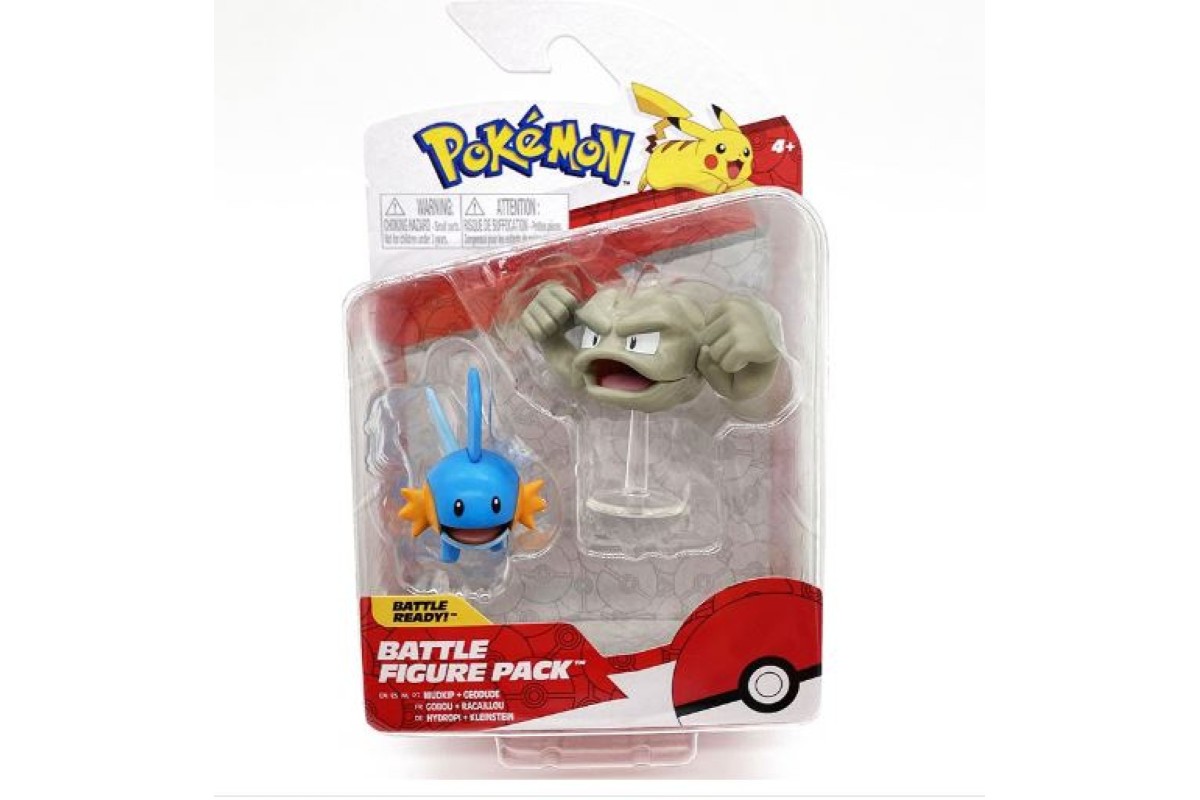 Pokemon Battle Figure Pack Mudkip & Geodude