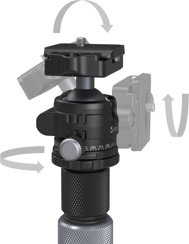 SmallRig Carbon Fiber Tripod with Center Column AP-20 4059 - 6