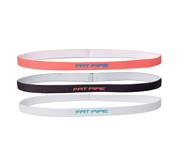 FAT PIPE Hairband Winny 3-pack orange/black/white