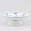 Royal Copenhagen (Blue Fluted 20th Century) Full Lace Bowl 18 cm #1023 [Sample Images]