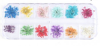 Dekoration till Resin -  Torkade blommor,  mixade
