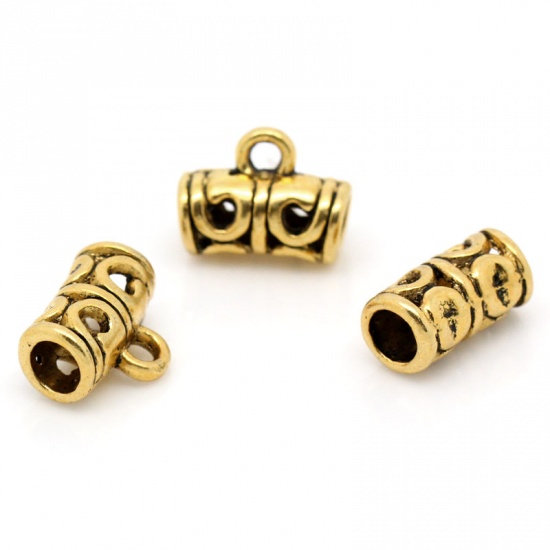 Connector / bail   Gold pattern - 2