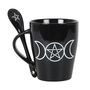 Triple Moon Mugg med sked