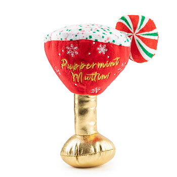 Haute Diggity Dog Puppermint Muttini Christmas Dog Toy