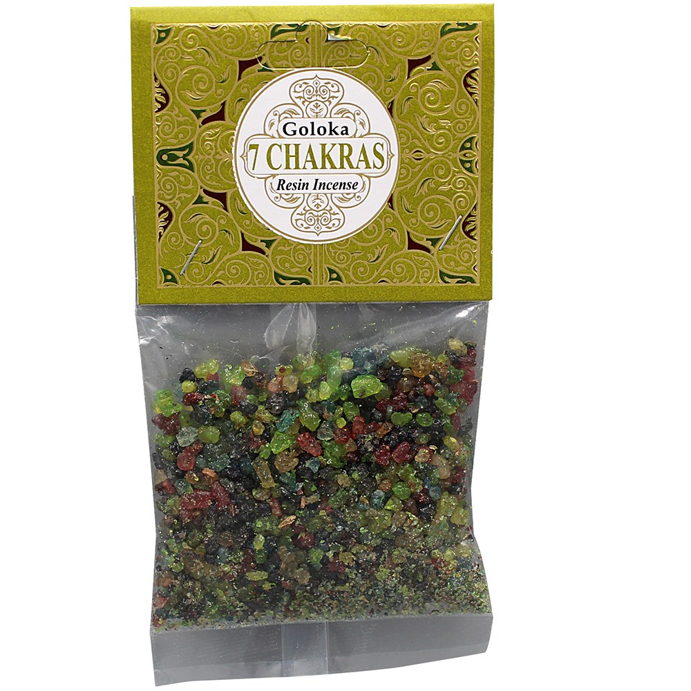 Goloka Kåda Rökelse ,  7 Chakras-    30gram