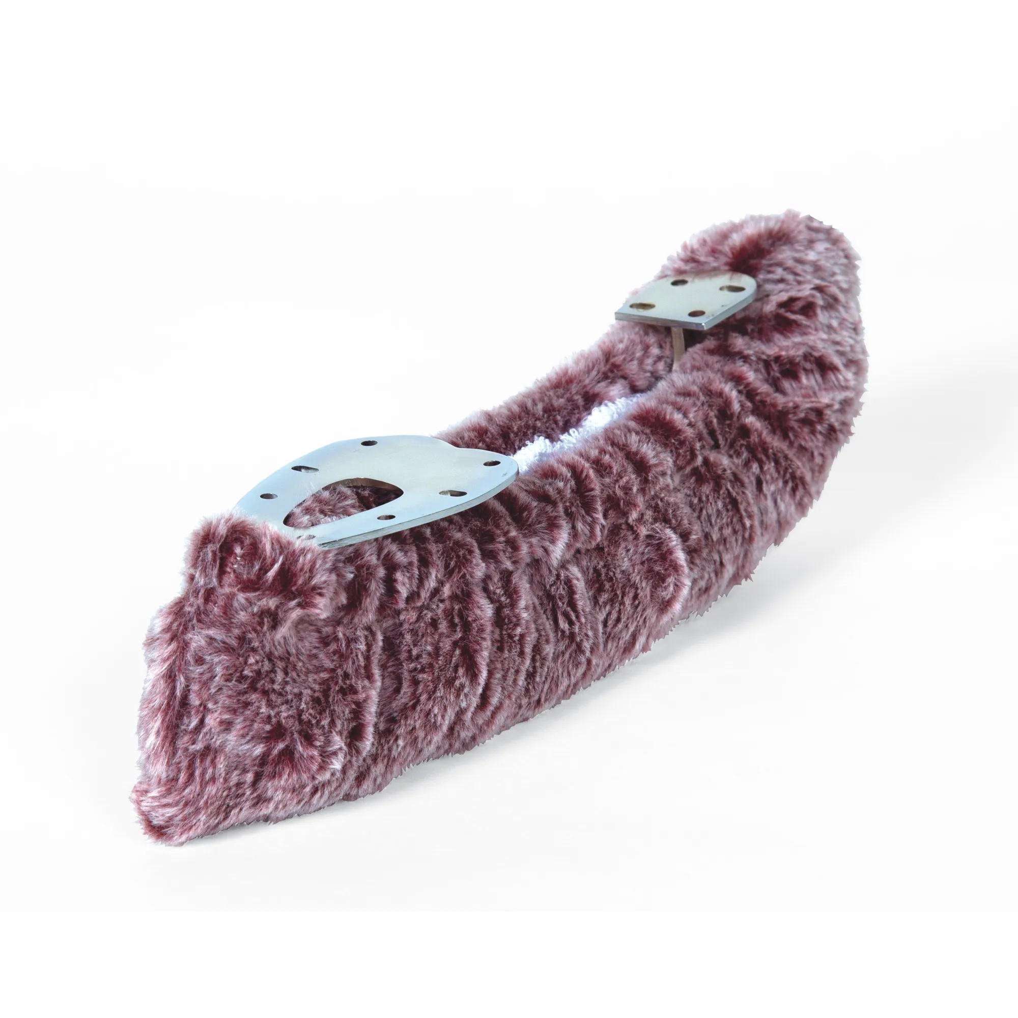 Fluffiga skenskydd i päls - 7
