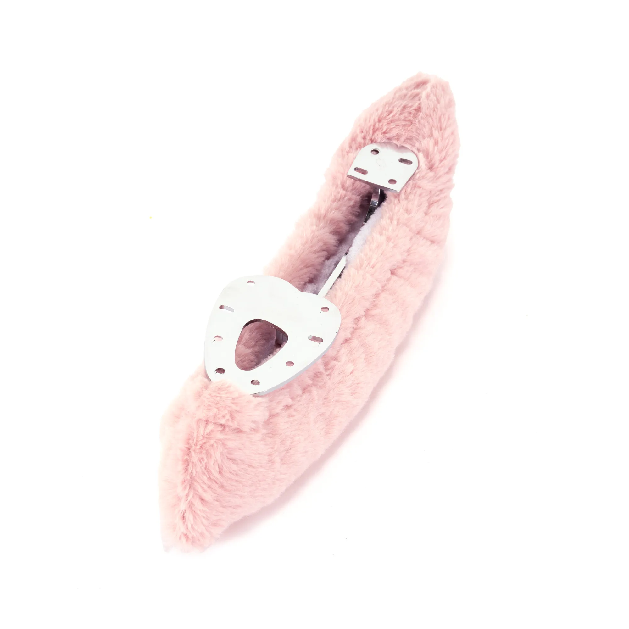 Fluffiga skenskydd i päls - 8