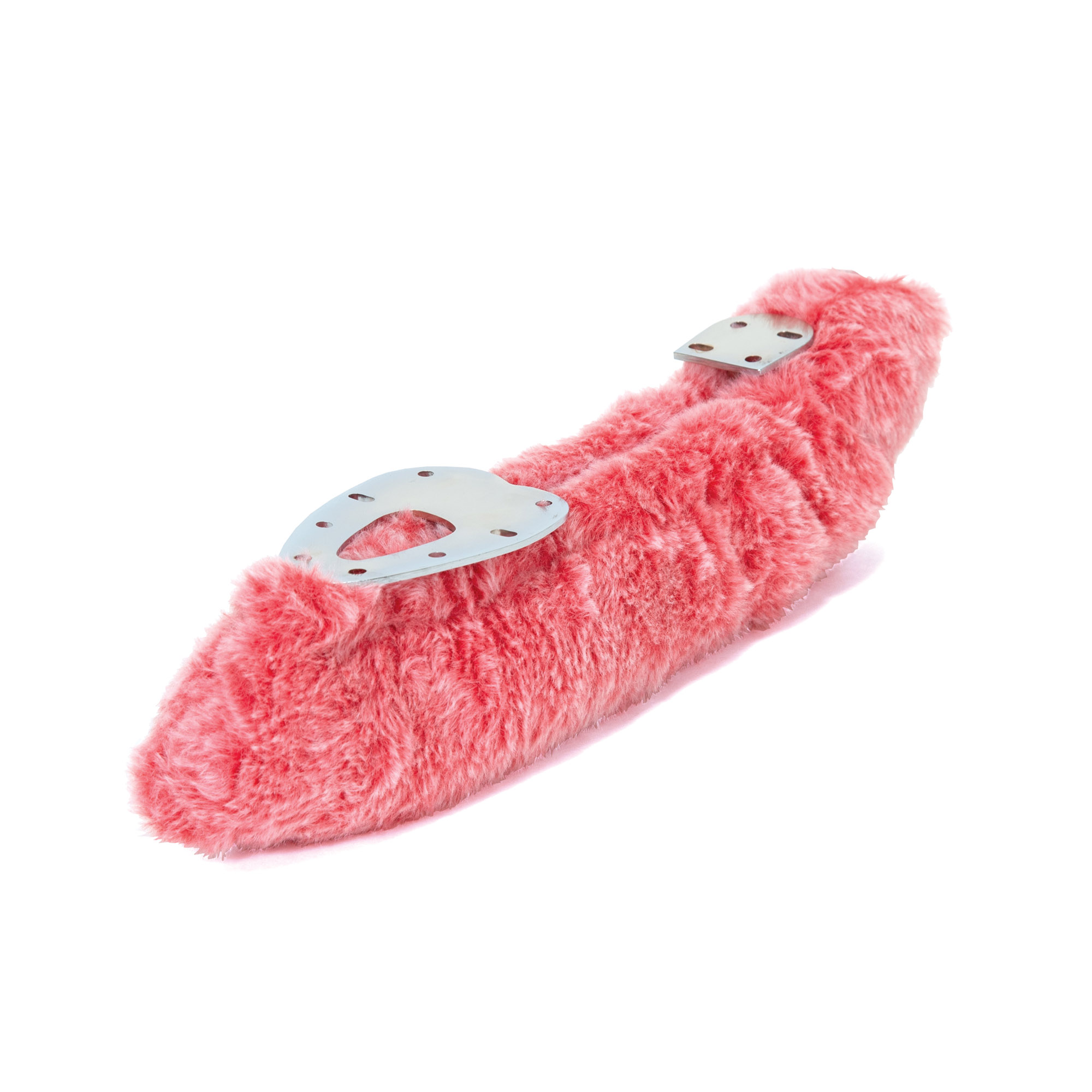 Fluffiga skenskydd i päls - 5