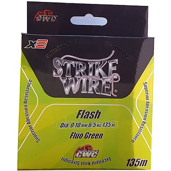 Strike Wire Flash X8 135m Fluo Green